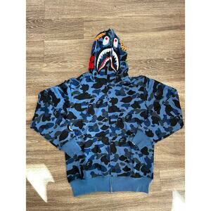 Blue Bape Jacket